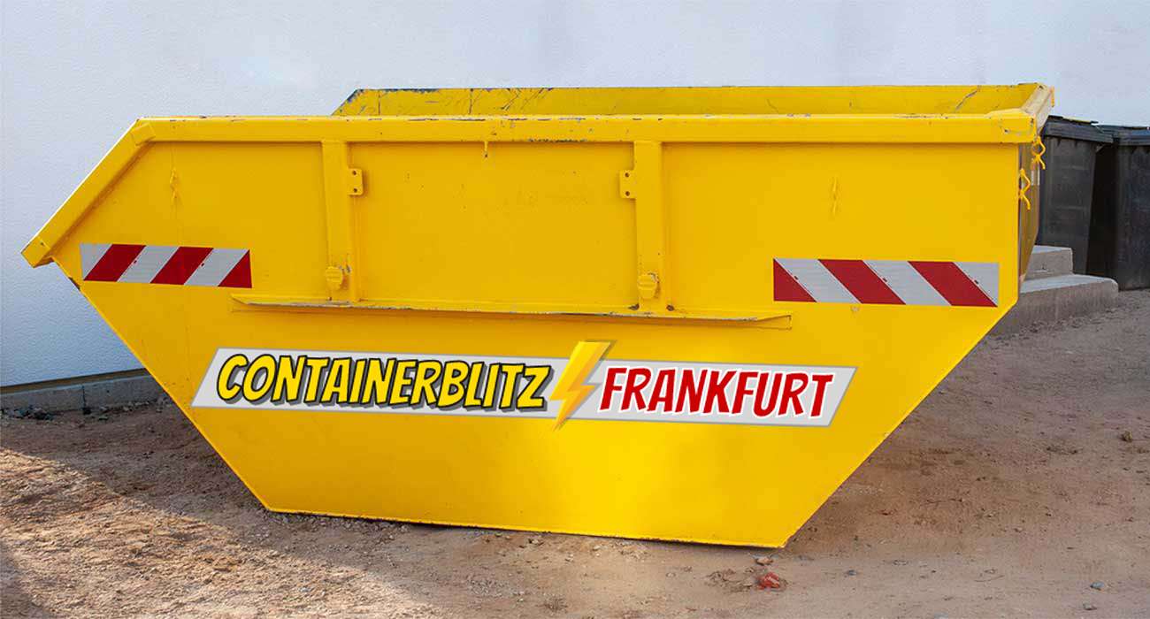 Bauschuttcontainer und Baumischabfall Container inkl. günstiger
              Entsorgung in Frankfurt