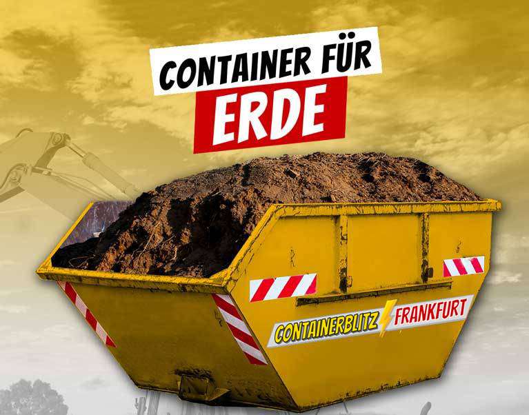 Container für Erde