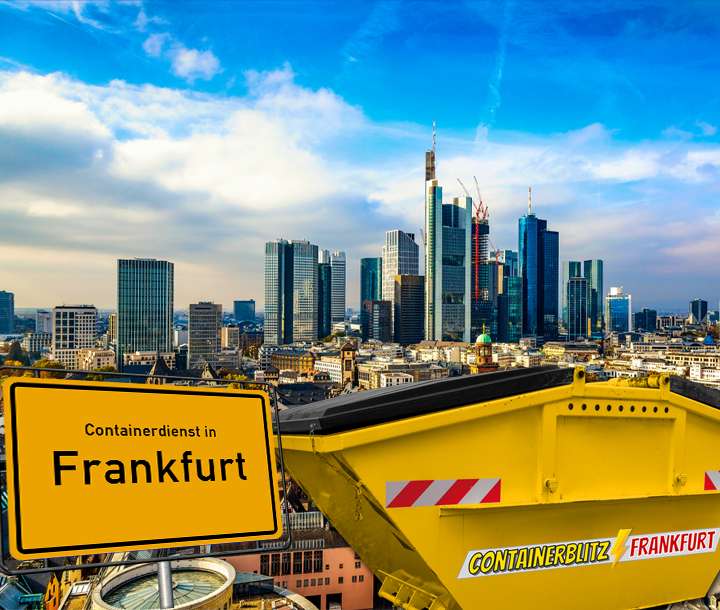 Containerdienst in Frankfurt